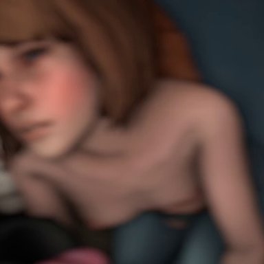 life is strange, max caulfield, mehstrosfm, 1animal, 1boy, 1girls, blowjob, bodily fluids, breast play, camera view, canine, canine penis, cum, cum in mouth, cum inside